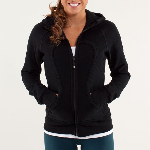 Lululemon Scuba Hoodie Black Size 8 - Picture 1 of 7